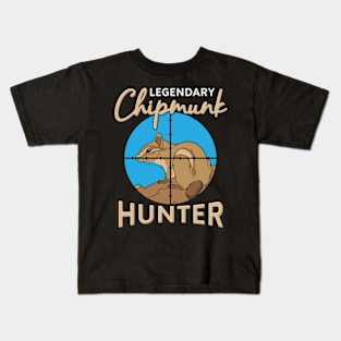 Legendary Chipmunk Hunter Kids T-Shirt